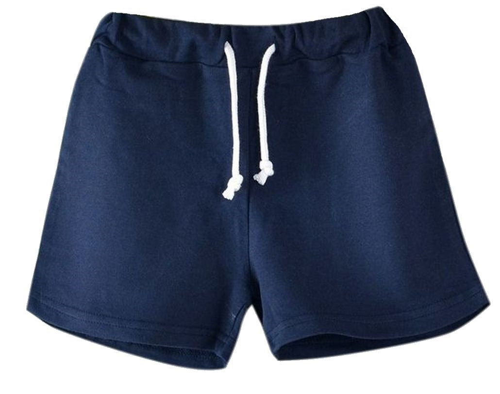 子供用 ショートパンツ キッズ ホットパンツ 短パン パンツ ネイビー バリエーション画像