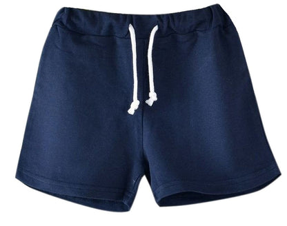 子供用 ショートパンツ キッズ ホットパンツ 短パン パンツ ネイビー バリエーション画像