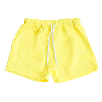 子供用 ショートパンツ キッズ ホットパンツ 短パン パンツ イエロー バリエーション画像