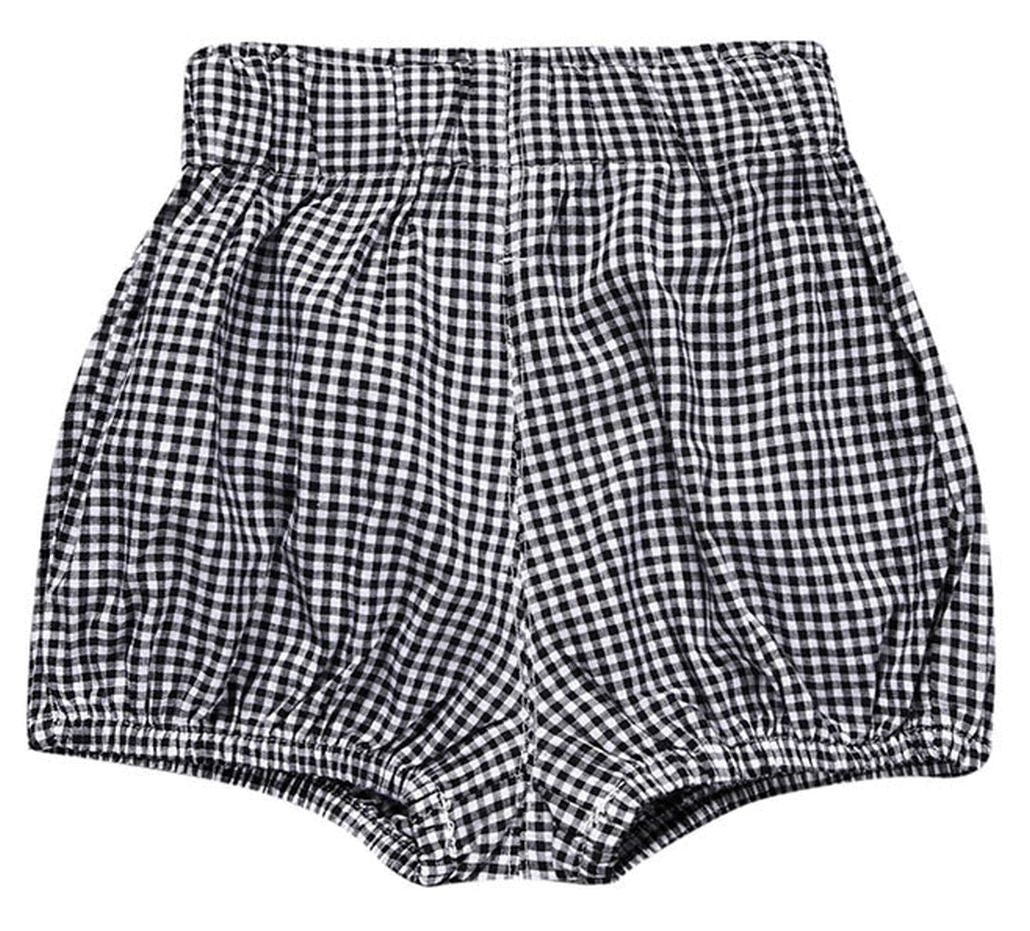 かぼちゃパンツ べビーブルマ ブルマパンツ オーバーパンツ ベビーブルマー べビー服 チェック柄 バリエーション画像