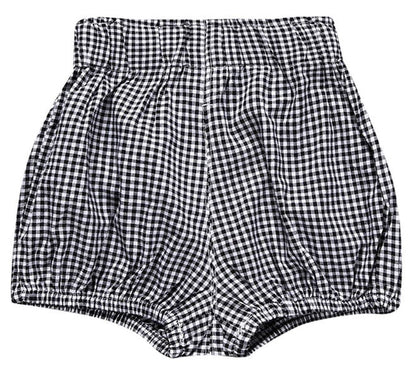 かぼちゃパンツ べビーブルマ ブルマパンツ オーバーパンツ ベビーブルマー べビー服 チェック柄 バリエーション画像