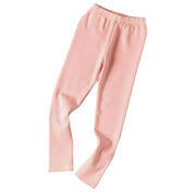 長ズボン ロングパンツ ボトムス キッズ ジュニア 子供服 ロング丈 男の子 女の子 シンプル 無地 薄手 柔らかい カジュアル 着回し ウエストゴム 通園 通学 春 夏