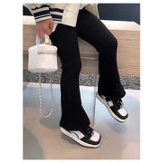 ロングパンツ フレアパンツ ボトムス ガールズ キッズ ベビー 子供服 女の子 長ズボン レギンス レギパン 無地 単色 シンプル かわいい おしゃれ カジュアル