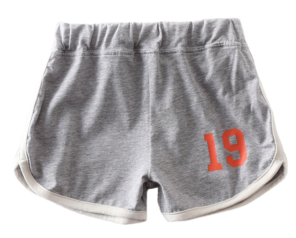 ショートパンツ ショーパン ホットパンツ 半ズボン 半パン ウエストゴム グレー バリエーション画像
