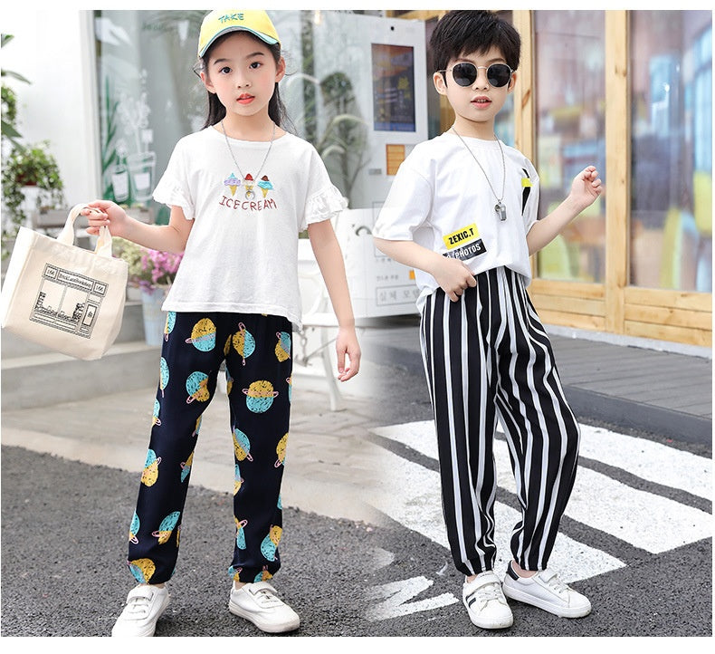 ロングパンツ キッズ ジュニア ボトムス ジョガーパンツ 長ズボン 商品画像2