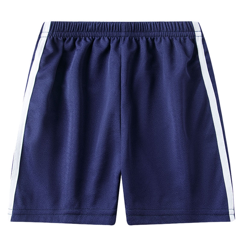 ショートパンツ 半ズボン ハーフパンツ ズボン ボトムス キッズ ネイビー バリエーション画像
