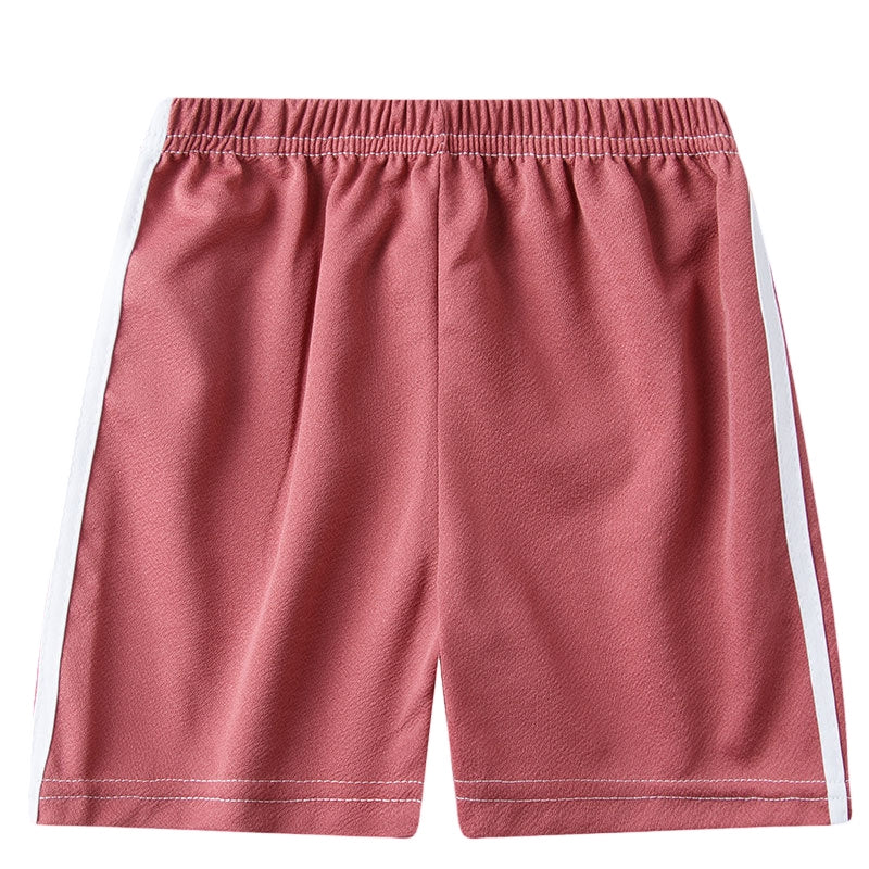 ショートパンツ 半ズボン ハーフパンツ ズボン ボトムス キッズ レッド バリエーション画像