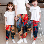 ロングパンツ レディース ボトムス テーパードパンツ 長ズボン デザイン豊富 サイズ展開豊富 親子でお揃い かわいい おしゃれ リラックス 普段着 お出かけ 夏