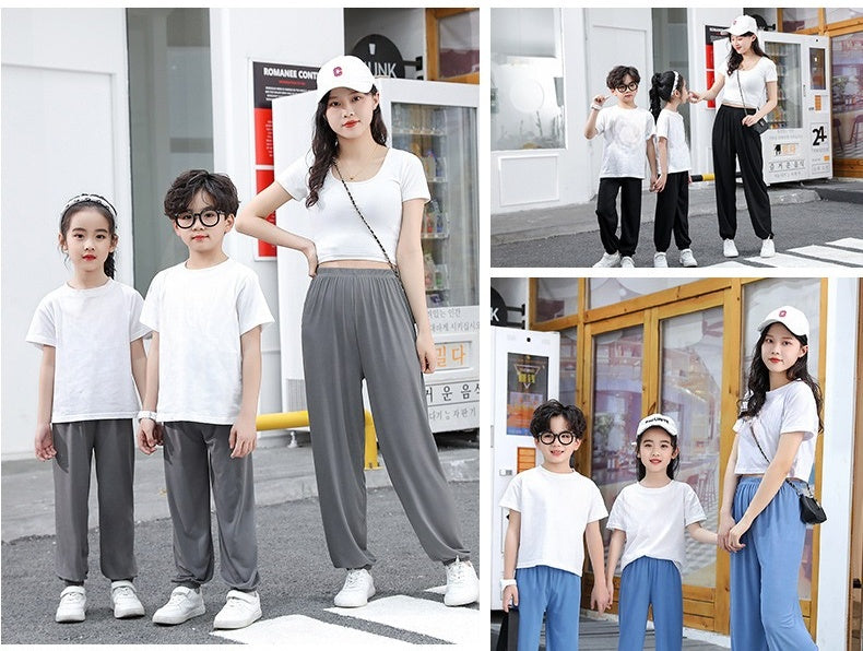 ロングパンツ ワイドパンツ ジョガーパンツ 長ズボン キッズ ジュニア 商品画像3