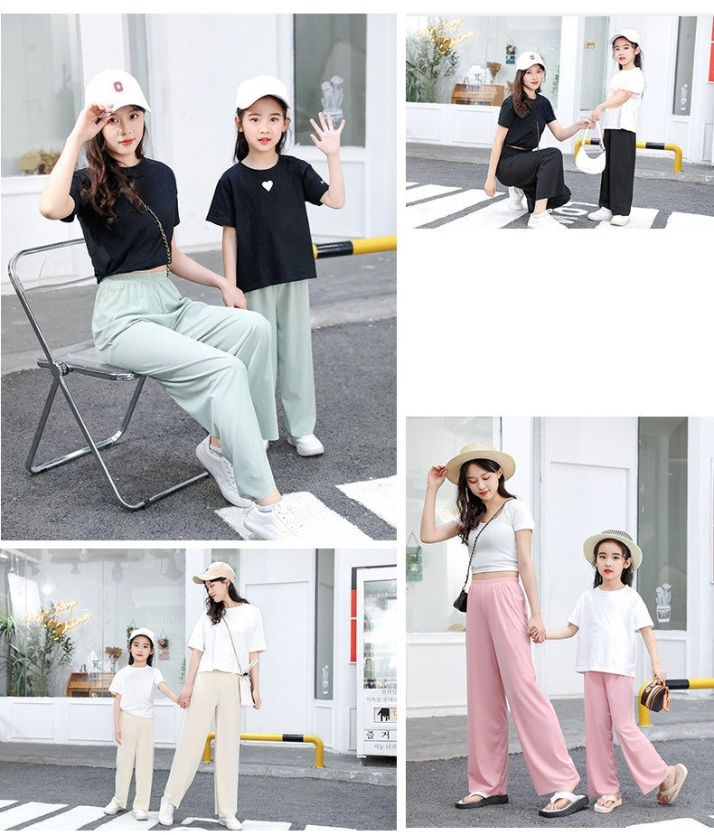 ロングパンツ ワイドパンツ ジョガーパンツ 長ズボン キッズ ジュニア 商品画像4