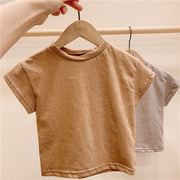 ショートパンツ Tシャツ 単品 キッズ ベビー 子供 女の子 男の子 ウエストゴム 半袖 ラウンドネック 無地 シンプル ドット柄 ストライプ柄 チェック柄 トップス ボトムス ハーフパンツ カットソー お洒落 カジュアル 普段使い お出かけ 子供服