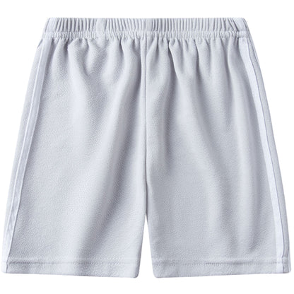 ロングパンツ 薄手 長ズボン ショートパンツ ハーフパンツ 半ズボン グレー×ショート バリエーション画像