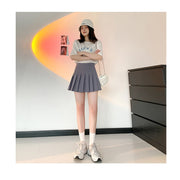 ミニスカート プリーツスカート レディース ボトムス Aライン ハイウエスト ミニ丈 無地 シンプル カジュアル かわいい カラバリ豊富
