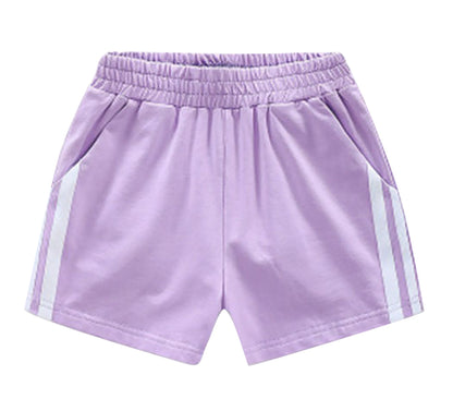 ショートパンツ パンツ 子供服 キッズ ジュニア 男の子 パープル バリエーション画像