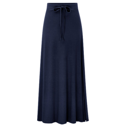 ロングスカート スカート レディース 女性 スリット リブ 商品画像5