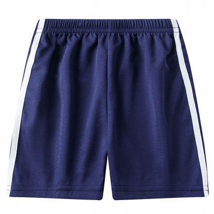 ハーフパンツ 半ズボン ショートパンツ キッズ ジュニア ベビー ネイビー バリエーション画像