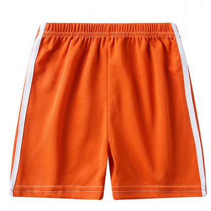 ハーフパンツ 半ズボン ショートパンツ キッズ ジュニア ベビー オレンジ バリエーション画像