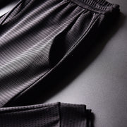 ロングパンツ ジョガーパンツ ゴルフ 9分丈 メンズ メッシュ 通気性 吸汗 速乾 ドライ 薄手 涼しい 接触冷感 春夏 部屋着