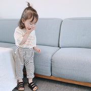 ロングパンツ サルエルパンツ スウェット キッズ ベビー 男の子 女の子 ボトムス 長ズボン ウエストゴム ポケット付き ロールアップ 春 秋 おしゃれ