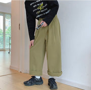 ロングパンツ ワイドパンツ 長ズボン メンズ 男性 ボトムス ウエストゴム ストレート ワイド ゆったり 大きいサイズあり 無地 単色 シンプル 着回し 合わせやすい カジュアル お洒落 お出かけ 普段使い 紳士服