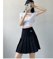ミニスカート プリーツスカート レディース ボトムス インナーパンツ付き ショート丈 ハイウエスト 大きいサイズ カジュアル デイリー 普段使い お出かけ 着回し かわいい おしゃれ シンプル スカパン 女性