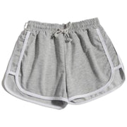 スポーツウェア ショートパンツ 短パン レディース 女性用 ボトムス 半ズボン ウエストゴム ライン入り 婦人用 フィットネス ヨガ 運動 ジム ランニング ジョギング 部屋着 ルームウェア