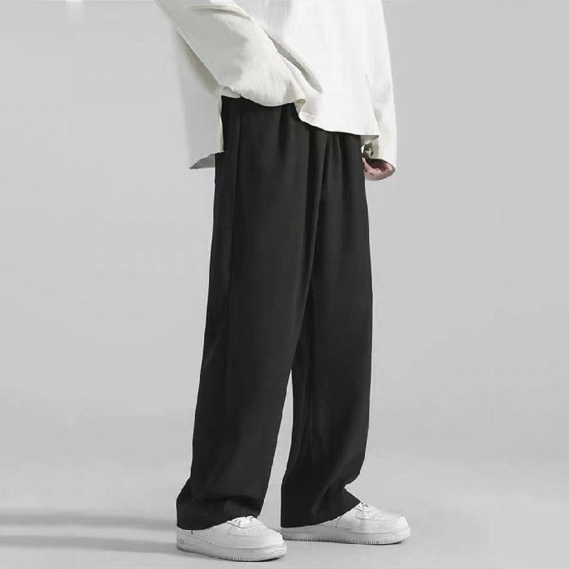 イージーパンツ メンズ ワイドパンツ ロングパンツ ストレート ウエストゴム 商品画像5