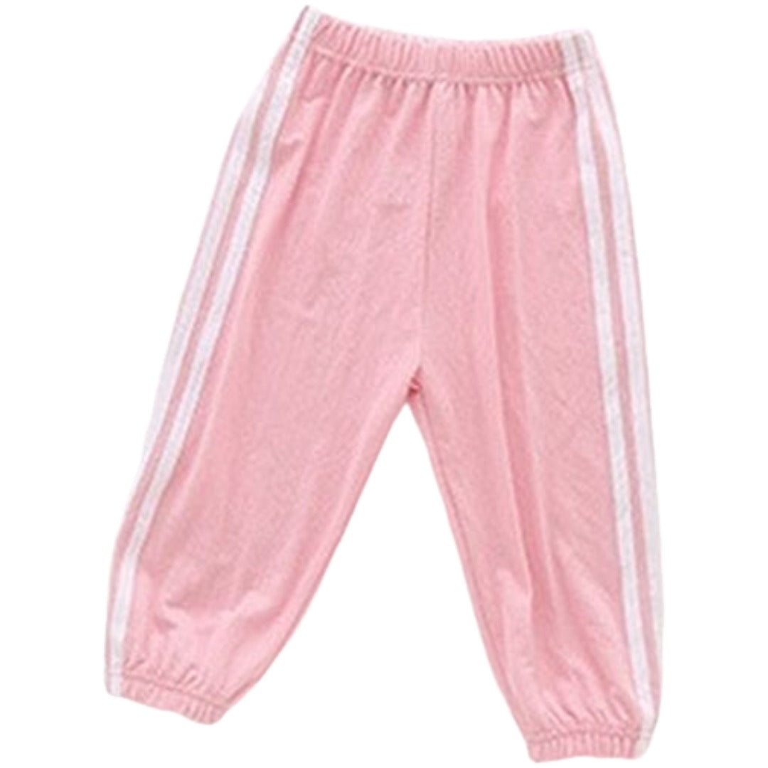 ロングパンツ 長ズボン ジャージ キッズ 子供服 ジュニア ピンク バリエーション画像
