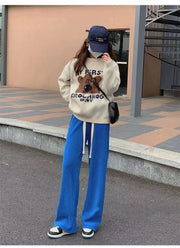 ワイドパンツ リラックス ロングパンツ 春 夏 レディース 女性 婦人 薄手 女子 リブパンツ 紐 ゆったり 軽やか 軽量 体型カバー 美脚 ストレート 無地 単色 カジュアル シンプル 春 夏 秋
