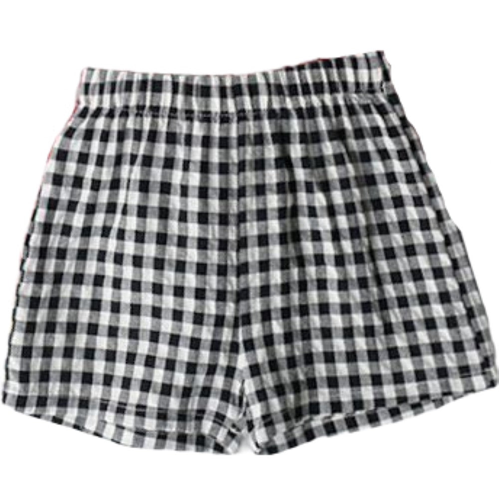 ショートパンツ 半ズボン キッズ 子供服 女の子 男の子 ブラック バリエーション画像