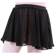 バレエスカート キッズ ジュニア 子供 女の子 ミニスカート バレエ用品 衣装 シフォン フリル レッスン 練習 発表会 シンプル ふんわり かわいい おしゃれ