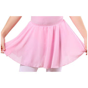バレエスカート キッズ ジュニア 子供 女の子 ミニスカート バレエ用品 衣装 シフォン フリル レッスン 練習 発表会 シンプル ふんわり かわいい おしゃれ