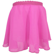 バレエスカート キッズ ジュニア 子供 女の子 ミニスカート バレエ用品 衣装 シフォン フリル レッスン 練習 発表会 シンプル ふんわり かわいい おしゃれ