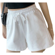 ショートパンツ レディース 女性用 ボトムス ズボン 短パン フレア 無地 ウエストゴム おしゃれ カジュアル シンプル 部屋着 ブラック ホワイト グレー 黒 白