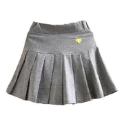 ミニスカート インナーパンツ付き キッズ ジュニア ベビー 子供用 女の子 ボトムス ショート丈 Aライン プリーツ 無地 かわいい おしゃれ