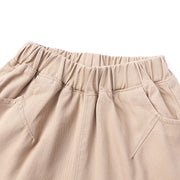 ショートパンツ ハーフパンツ 半ズボン キッズ 子供服 子ども服 男の子 女の子 ユニセックス 男女兼用 ボトムス ショート丈 ゴムウエスト ポケット付き 無地 ホワイト ネイビー アーミーグリーン カーキ シンプル カジュアル おしゃれ クール かっこいい かわいい キュート 春 夏