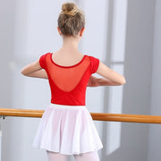 バレエスカート プルオンスカート キッズ ジュニア レディース 女の子 女性 ボトムス バレエ服 バレエ衣装 バレエ用品 ダンス衣装 ミニスカート ミニ丈 ゴムウエスト シフォン 無地 ホワイト ピンク ブラック シンプル かわいい キュート