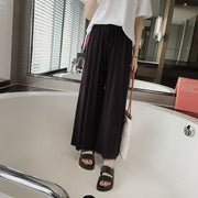 ロングパンツ フレアパンツ ワイドパンツ ヨガ レディース 女性用 ガウチョパンツ ウエストゴム ボトムス ハイウエスト 9分丈 股上深め スポーツ カジュアル おしゃれ 普段着 無地 シンプル 長ズボン 婦人 美脚 脚長効果 体系カバー ゆったり 部屋着 ルームウェア くつろぎ グレー ブラック ブルー ピンク レッド 赤 青 黒