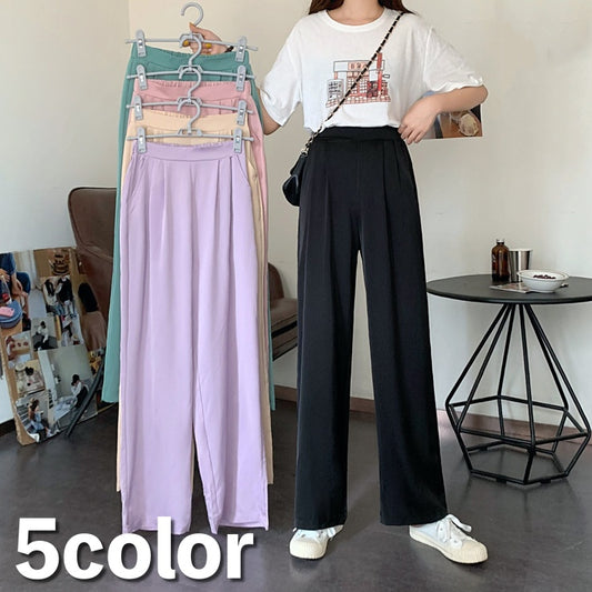 ロングパンツ ワイドパンツ レディース 女性 ボトムス 長ズボン 商品画像