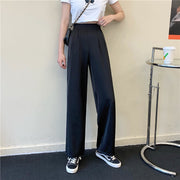 ロングパンツ ワイドパンツ レディース 女性 ボトムス 長ズボン ウエストゴム ゆったり 無地 シンプル 着回し ラフ 部屋着 婦人服