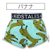 ショートパンツ 半ズボン 短パン ベビー キッズ 赤ちゃん ベビー 子供服 男の子 女の子 デザインプリント カジュアル 可愛い かわいい 花柄 フルーツ柄 フラワー バナナ パイナップル 男児 女児