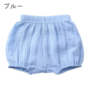 ブルマパンツ 子供服 オーバーパンツ かぼちゃパンツ ショートパンツ ベビー キッズ ボトムス 無地 可愛い おしゃれ シンプル