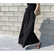 ワイドパンツ レディース パンツ ウィメンズ 春夏秋 春 夏 秋 ゆったり カラー カラーパンツ ウエストゴム 動きやすい 涼しい ロング カラバリ豊富 ブラック グリーン オレンジ ブルー