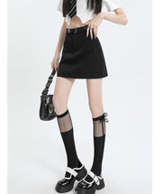 ミニスカート Aライン ハイウエスト レディース 女性 ボトムス 大きいサイズあり 無地 単色 シンプル 着回し 合わせやすい カジュアル 定番 おしゃれ お出かけ 普段使い 婦人用