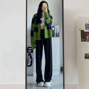 ロングパンツ レディース 女性 ボトムス 大きいサイズ イージーパンツ ウエストゴム リブ デイリー 普段使い 単色 シンプル