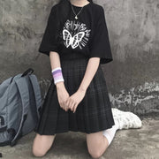 プリーツスカート レディース 女性用 ボトムス ミニ丈 チェック 学生服風 カジュアル 可愛い おしゃれ 普段使い おでかけ