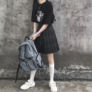 プリーツスカート レディース 女性用 ボトムス ミニ丈 チェック 学生服風 カジュアル 可愛い おしゃれ 普段使い おでかけ