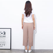 ガウチョパンツ ロングパンツ ワイドパンツ レディース 女性用 ボトムス 無地 プリーツパンツ 九分丈 長ズボン おしゃれ 可愛い お出かけ オフィス デイリー 通勤 旅行 デート 女の子 婦人服