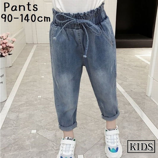 ロングパンツ 長ズボン ボトムス キッズ 子供服 女の子 商品画像