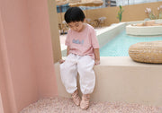 ロングパンツ キッズ ベビー 薄手 裾ゴム 子供服 春夏 長ズボン ゆったり 通園 外遊び 男児 女児 普段着 お出かけ 部屋着 カジュアル
